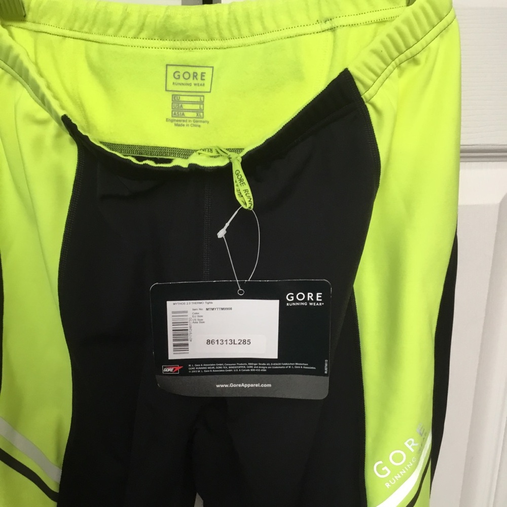 Men’s thermo running tights. - Picture 3 of 4